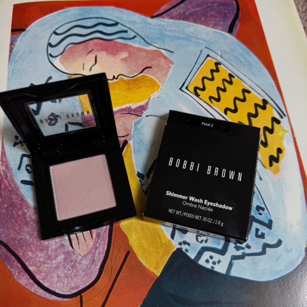 Bobbi Brown Petal 2 DISCONTINUED Original Shimmer Wash Eye Shadow 2.8g/0.10oz